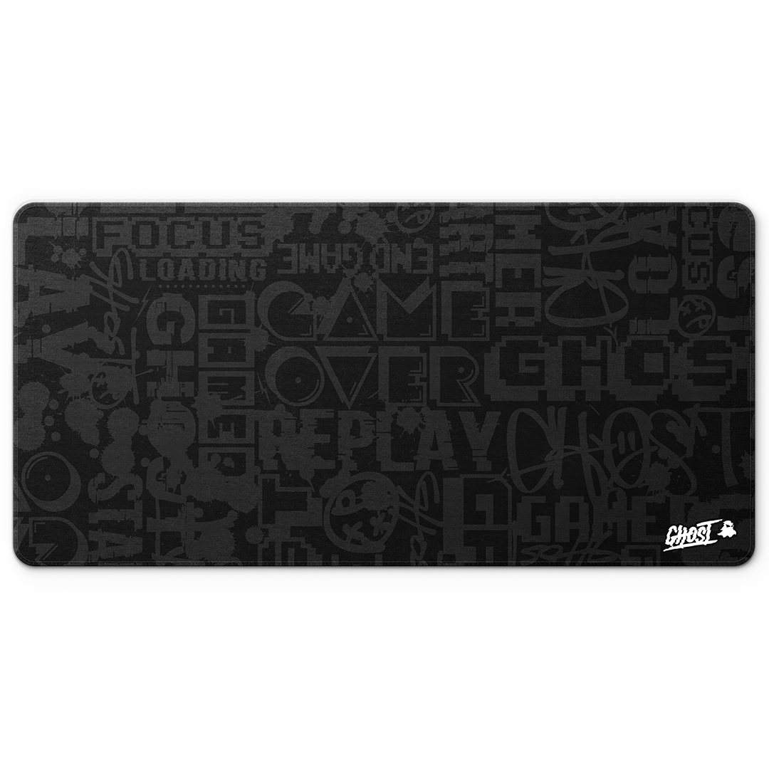 GHOST® GAMING MOUSE PAD BLACK
