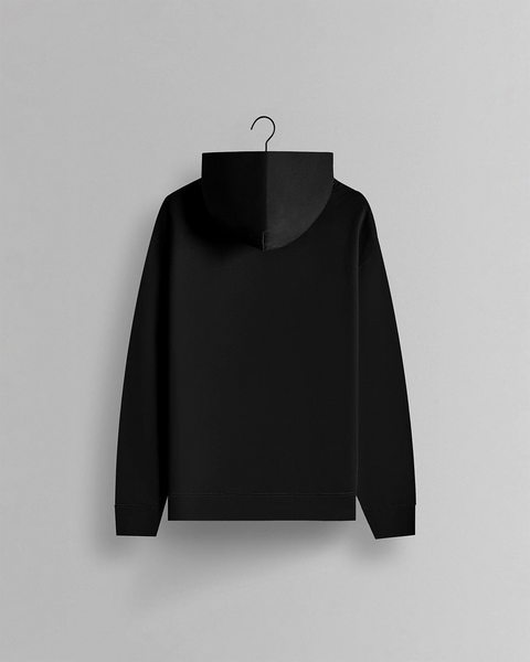 GHOST® CORE LOGO HOODIE | BLACK - GHOST LIFESTYLE – GHOST UK