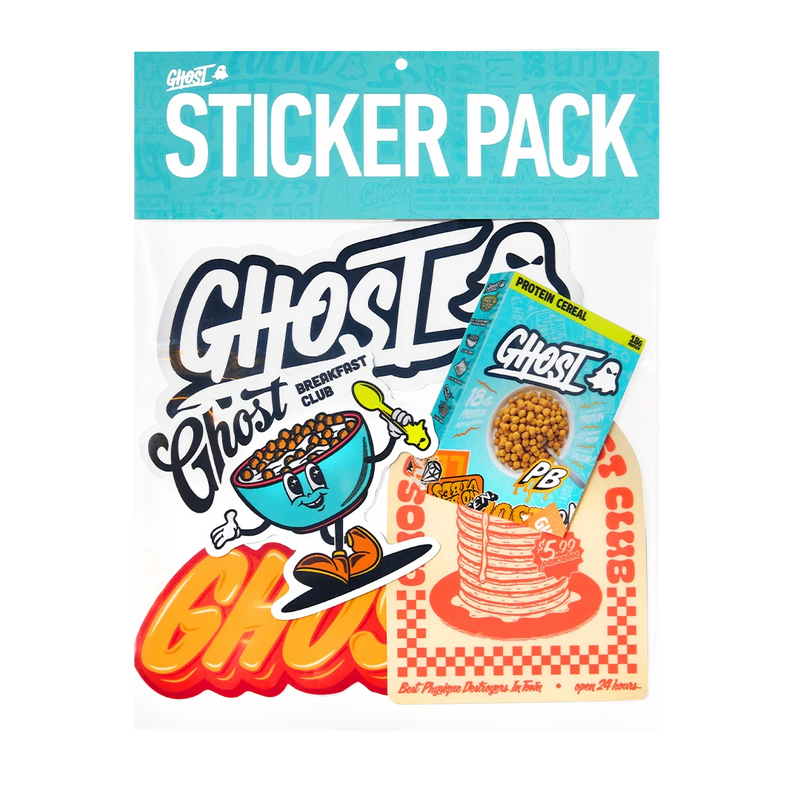 GHOST® STICKER PACK | BREAKFAST CLUB