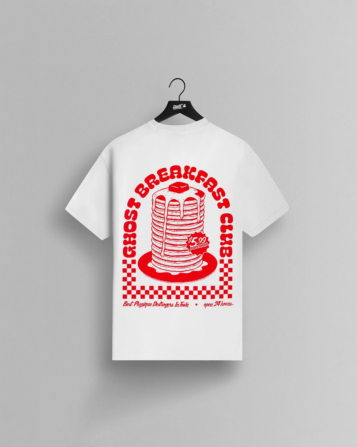 GHOST® BREAKFAST CLUB TEE | WHITE
