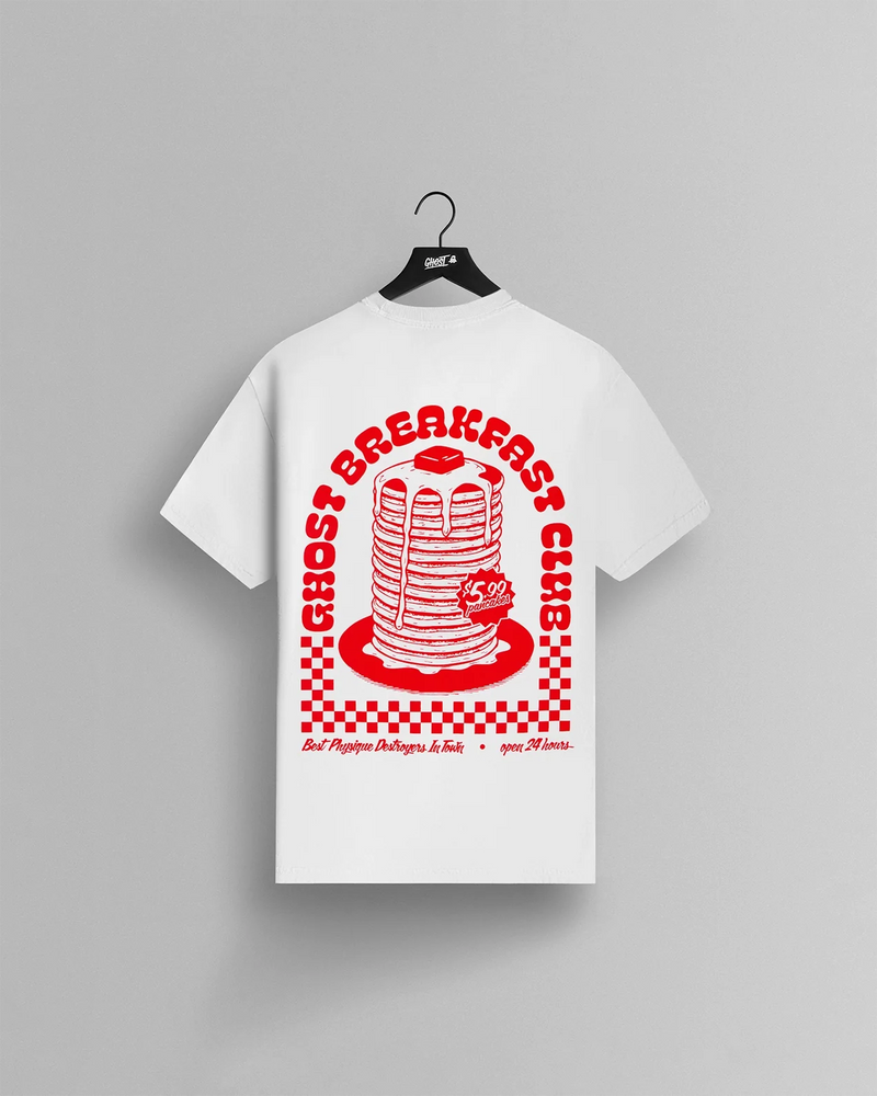 GHOST® BREAKFAST CLUB TEE | WHITE