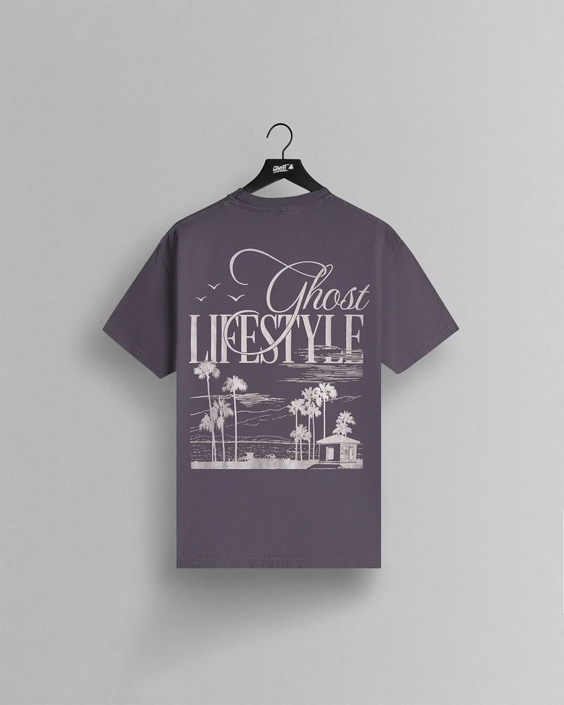 GHOST® COASTLINE TEE | DUSTY ACAI view 2