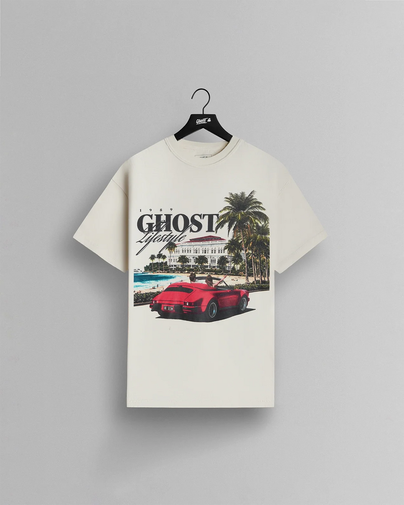 GHOST® COASTLINE TEE | NATURAL view 1