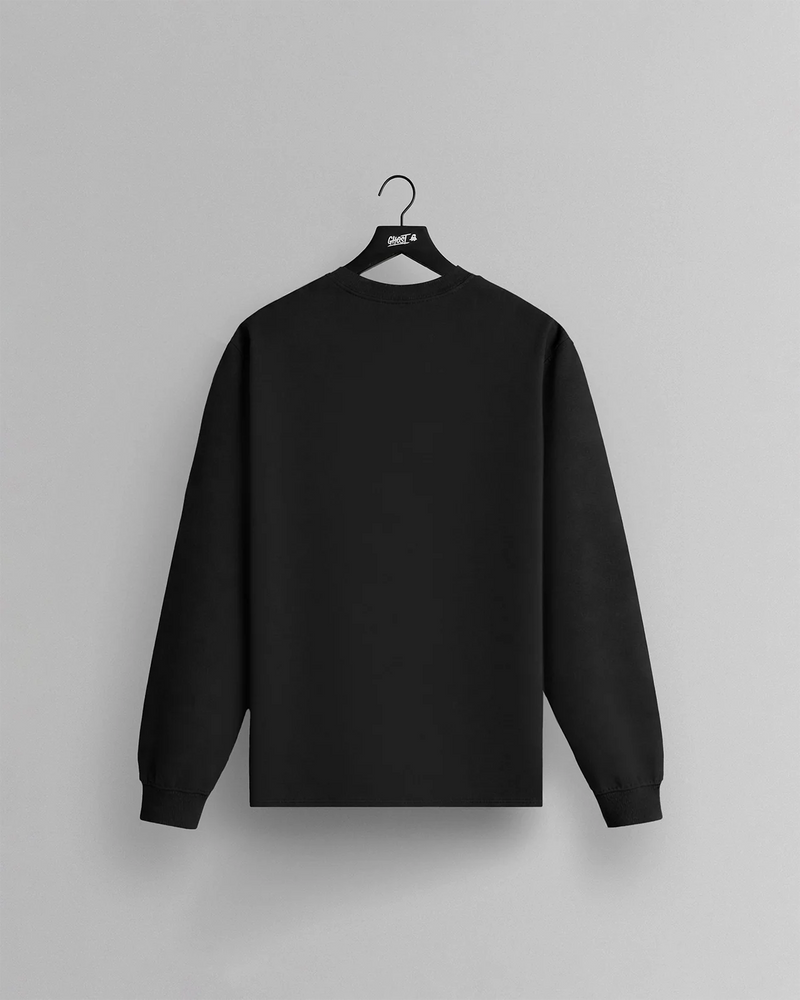 GHOST® CORE LOGO LONG SLEEVE | BLACK