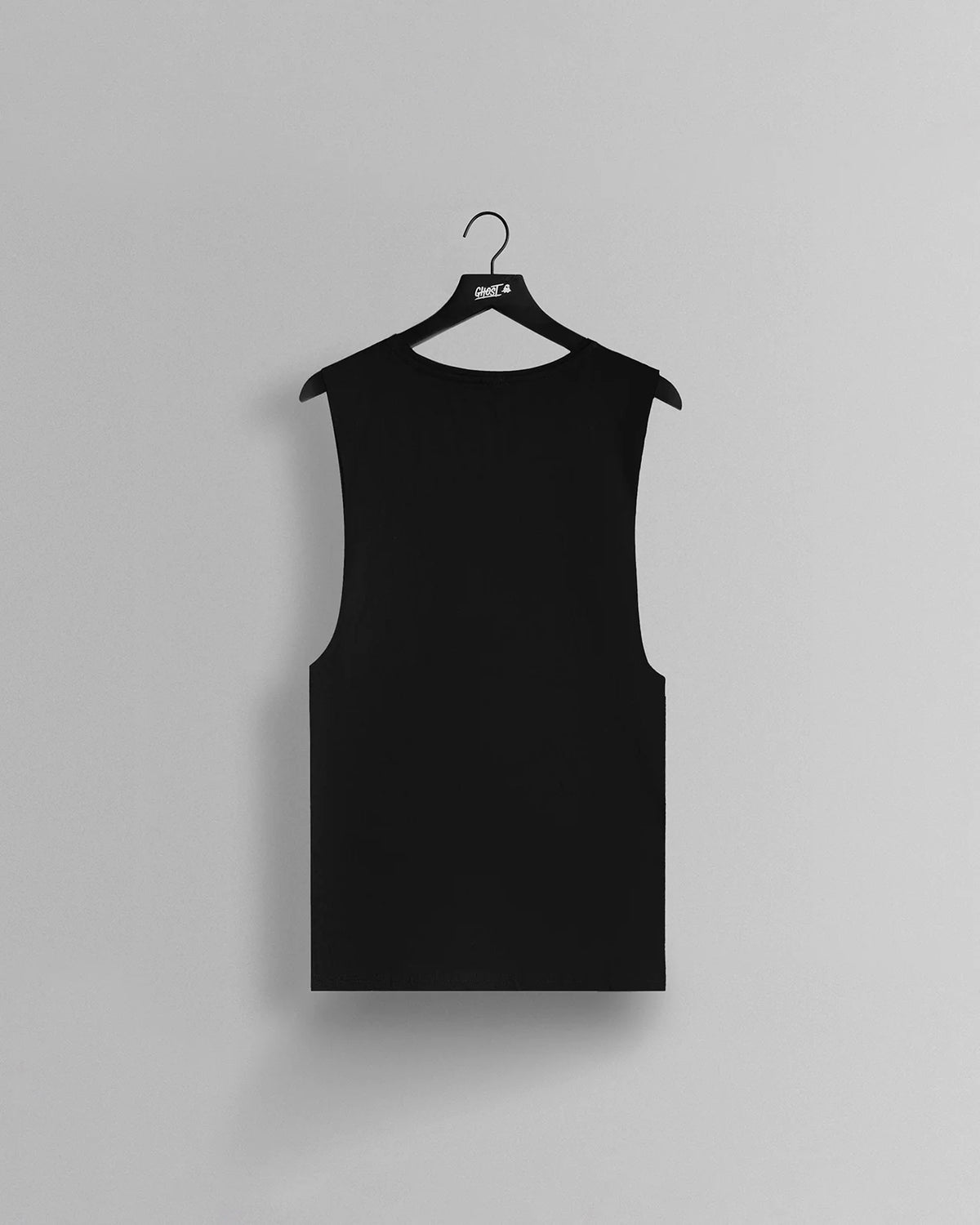 GHOST® CORE LOGO SLEEVELESS TEE | BLACK V2