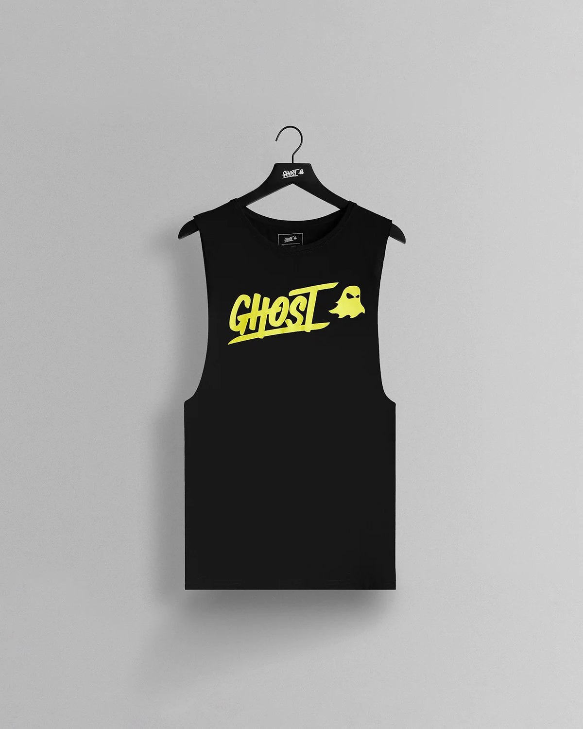 GHOST® CORE LOGO SLEEVELESS TEE | BLACK V2
