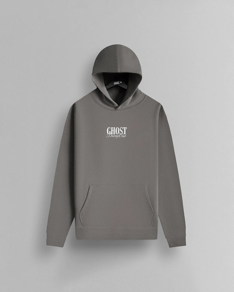 GHOST® DRIVING CLUB HOODIE | FADED GREY view 1