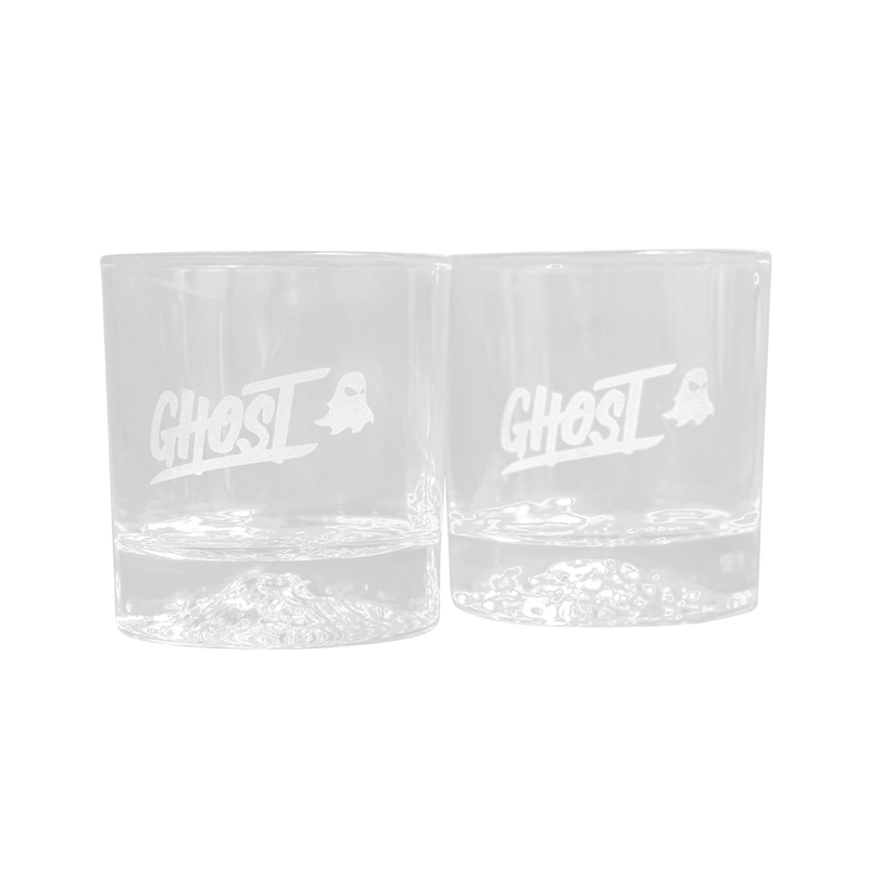 GHOST® ROCKS GLASS SET | CLEAR