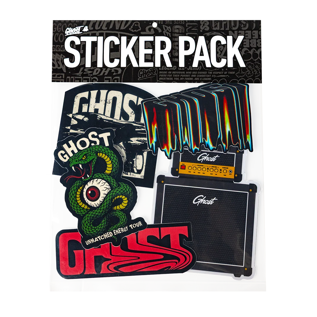 GHOST® STICKER PACK | UNMATCHED ENERGY