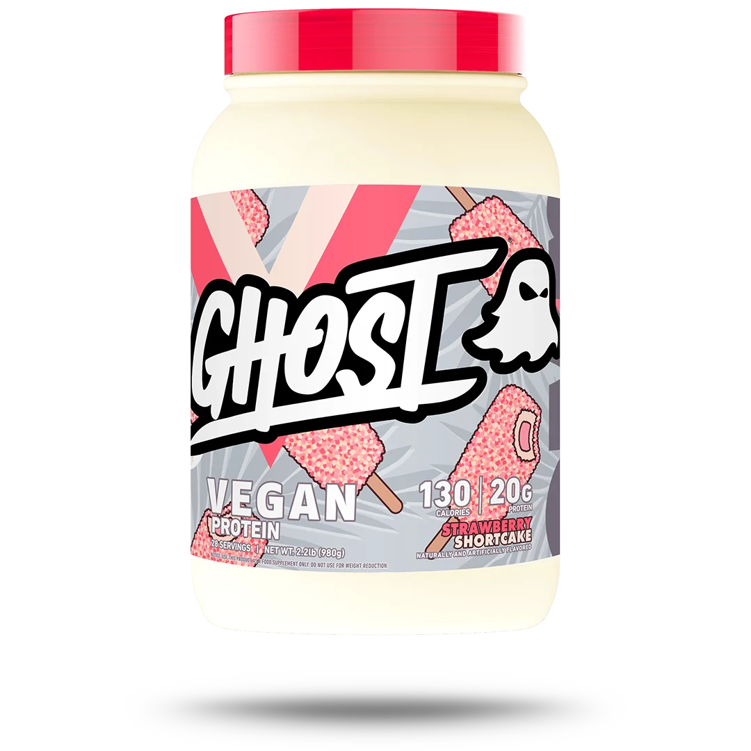 GHOST® VEGAN | STRAWBERRY SHORTCAKE