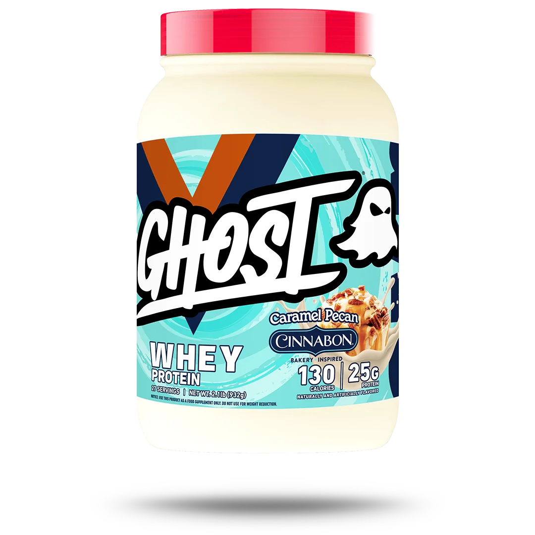 GHOST® WHEY | CINNABON® CARAMEL PECAN | WHEY PROTEIN SUPPLEMENT – GHOST UK