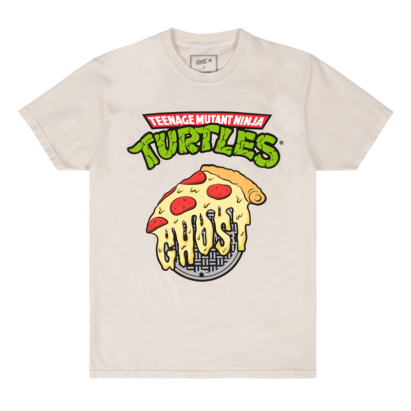 GHOST® X TMNT® PIZZA TEE NATURAL